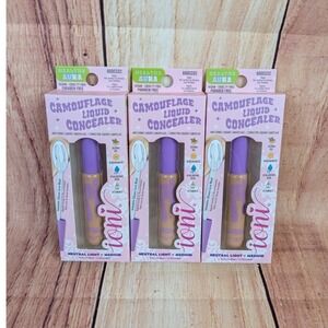 3 PK Ioni Healthy Aura Camouflage Liquid Concealer Neutral Light Medium
